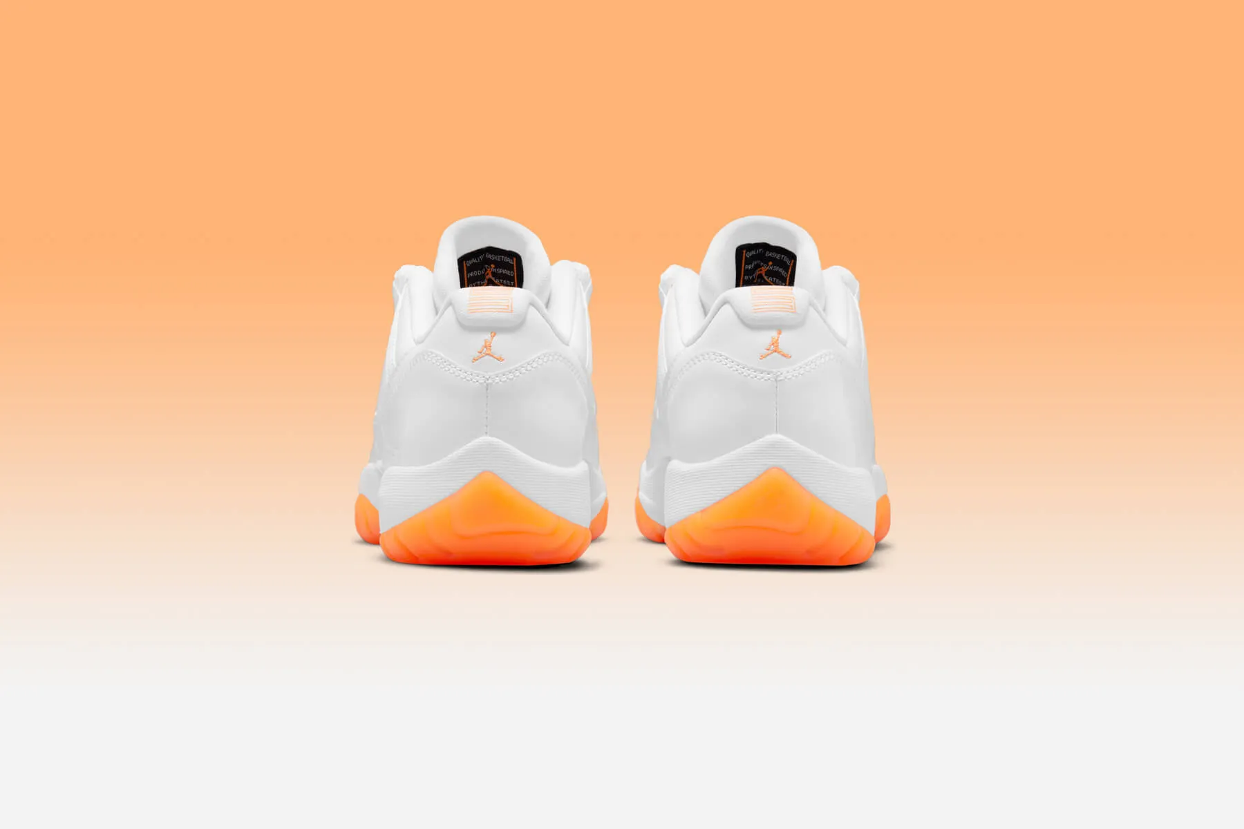Air Jordan 11 Retro Low Women's - White/Bright Citrus