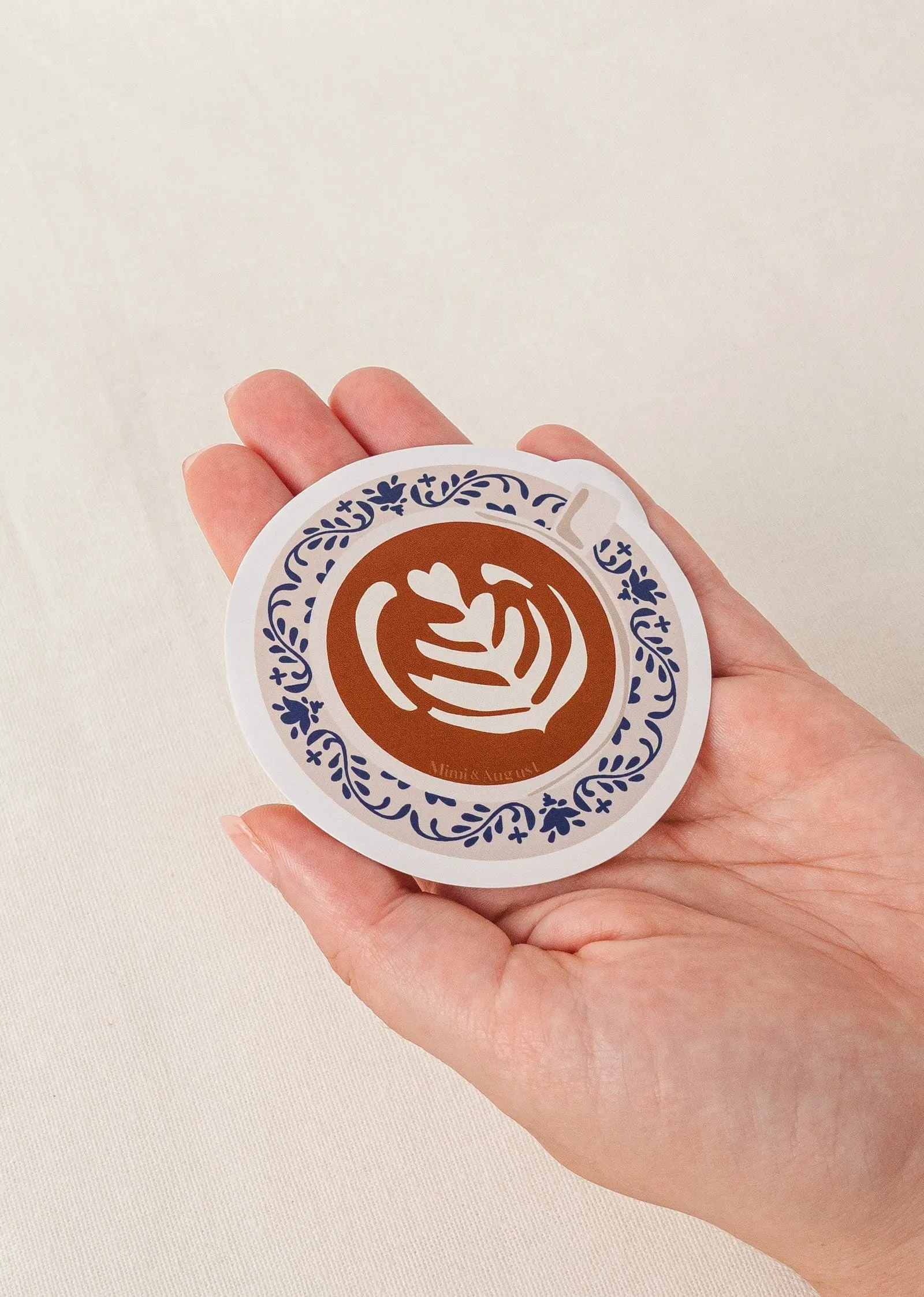 Coffee Full of Love - Vinyl Sticker