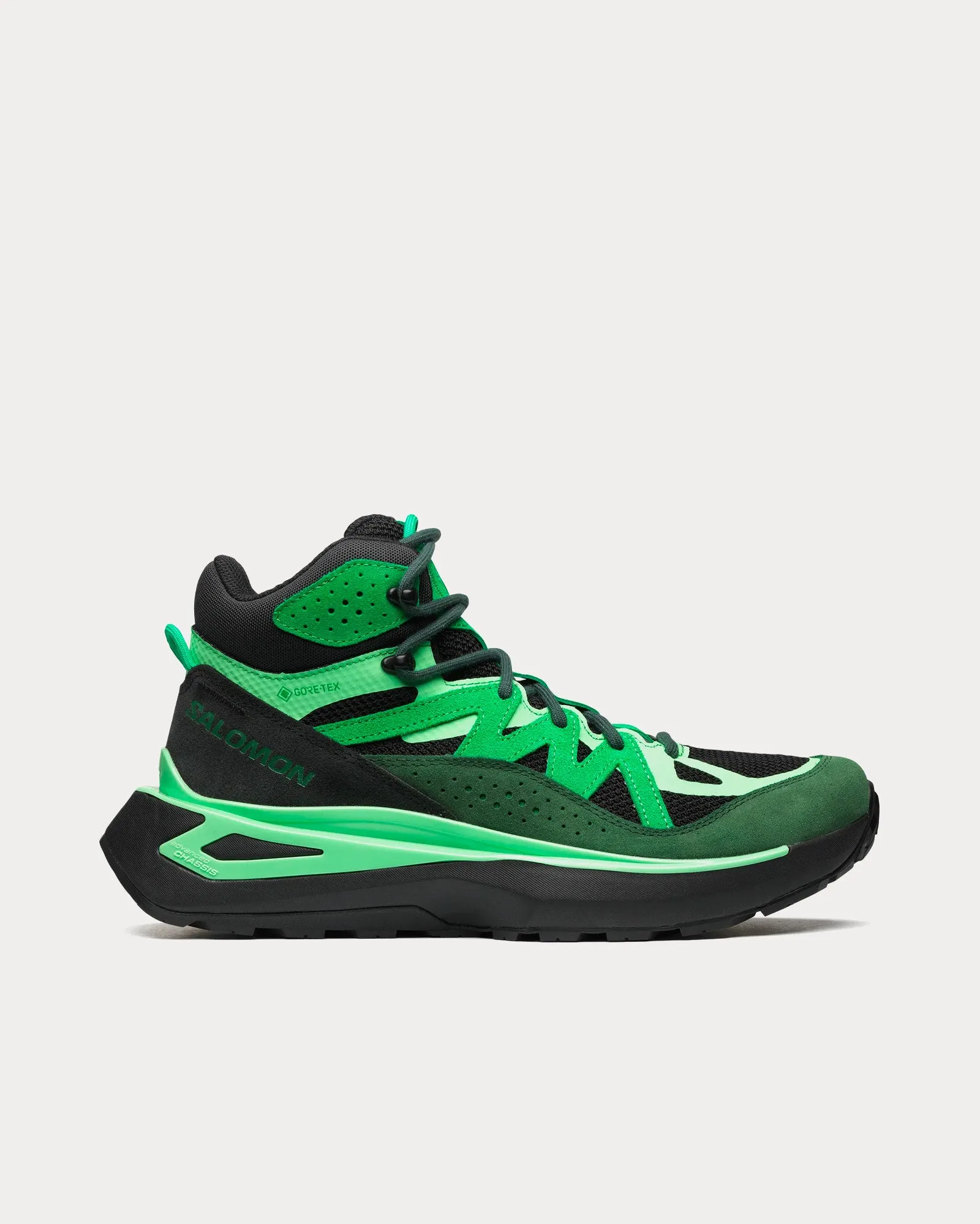 Odyssey Elmt Mid Gore-Tex Eden / Bright Green / Black High Top Sneakers