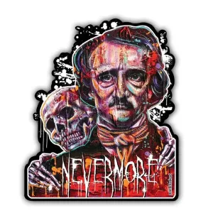 Sticker - Edgar Allen Poe Vinyl