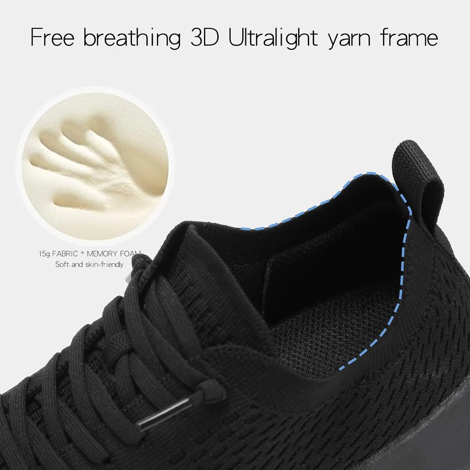 Womens Ultra Soft Walking Shoes Fashion Sneakers